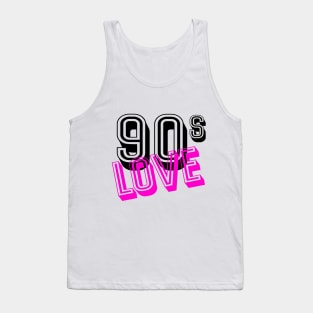 90's vintage love Tank Top